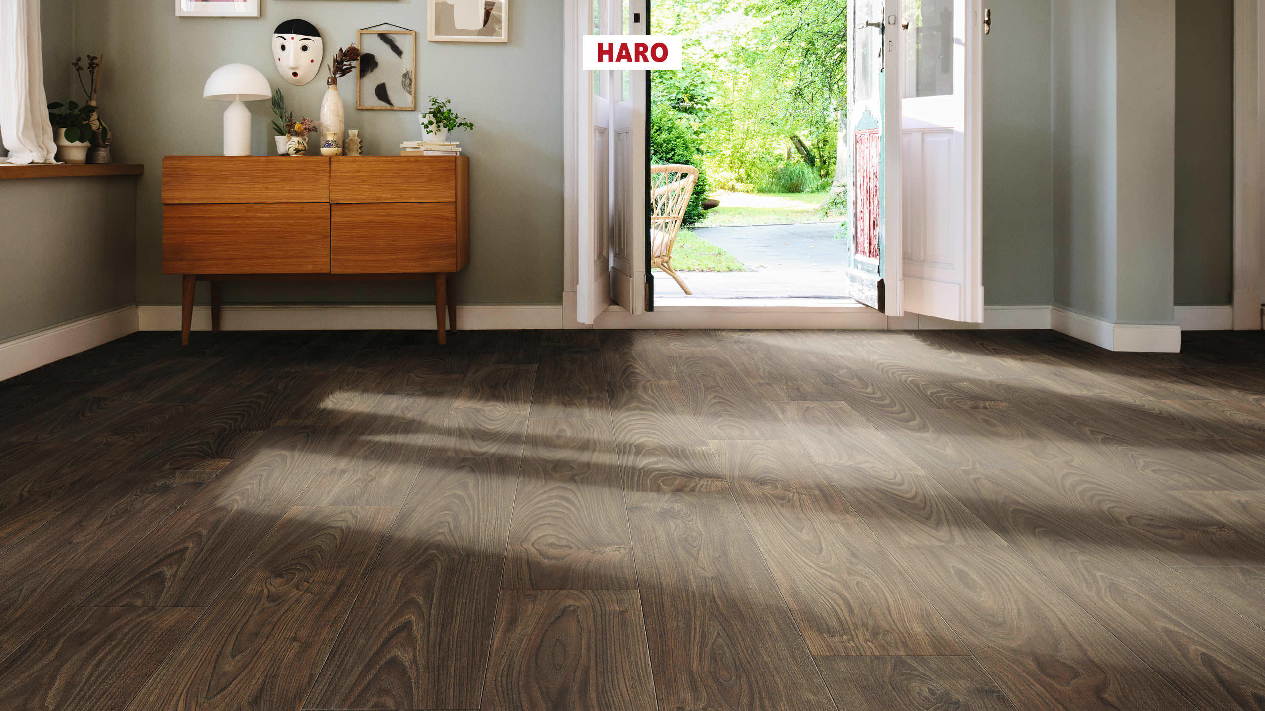 HARO Laminat Akazie Vario authentic soft Landhausdiele 4V | Tritty 100 Aqua Gran Via | 2.Wahl-4018427516475