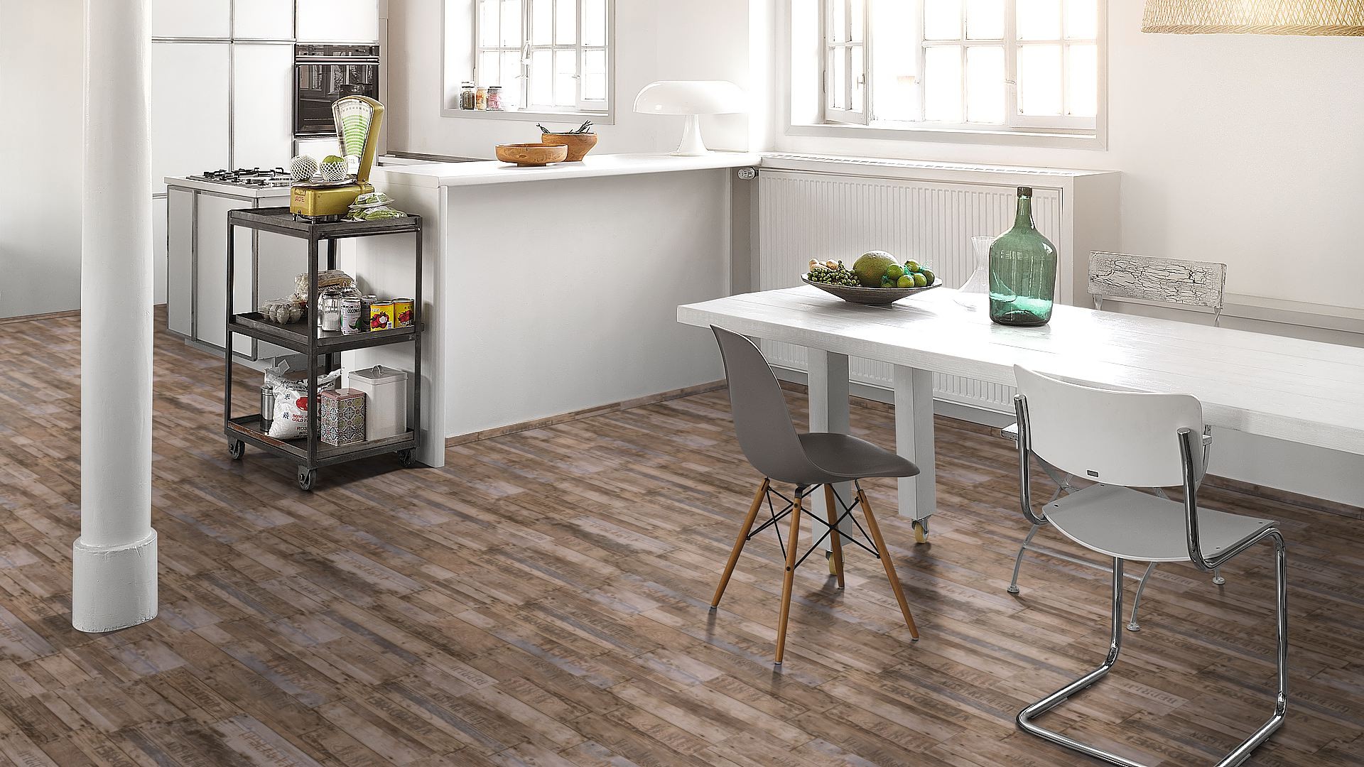 PARADOR Vinylboden Boxwood Vintage braun Gebürstete Struktur | Classic 2050 | 15 m²-4014809160175