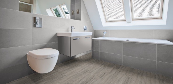 Vinyl Eiche Swan Oak Grey Landhausdiele mit V-Fuge | 18 m²-8715359166902