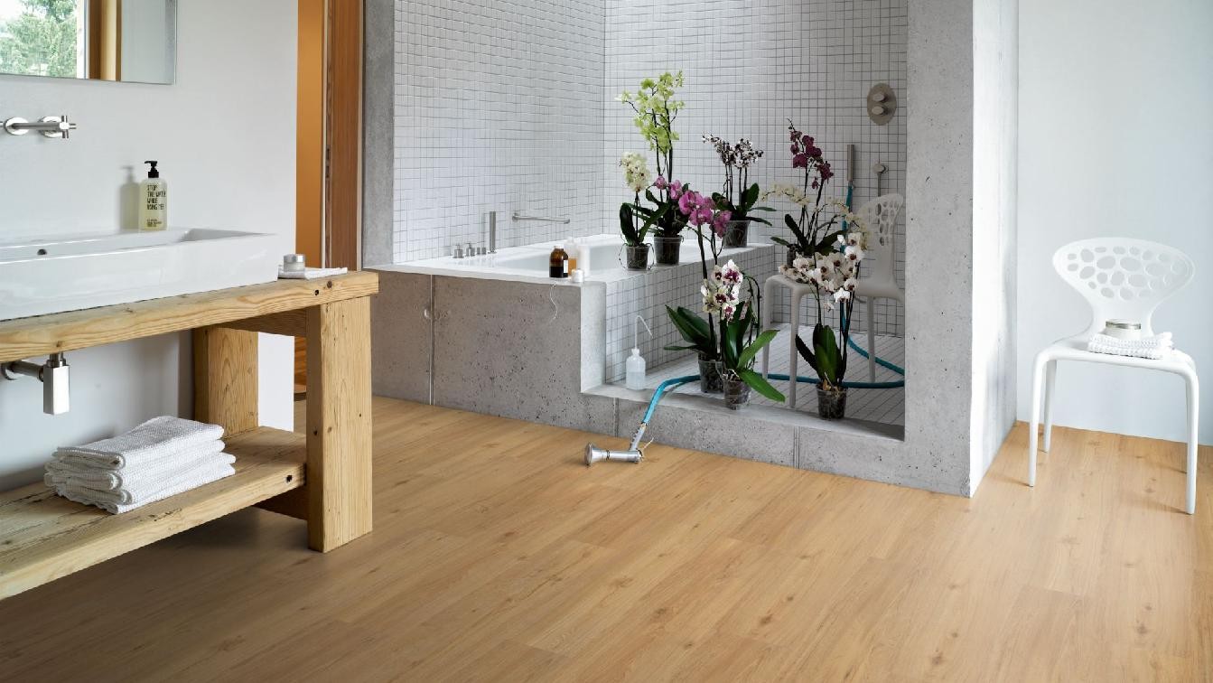 PARADOR Vinylboden Eiche natur Landhausdiele Gebürstete Struktur | Basic 4.3 | 34 m²-4014809172260
