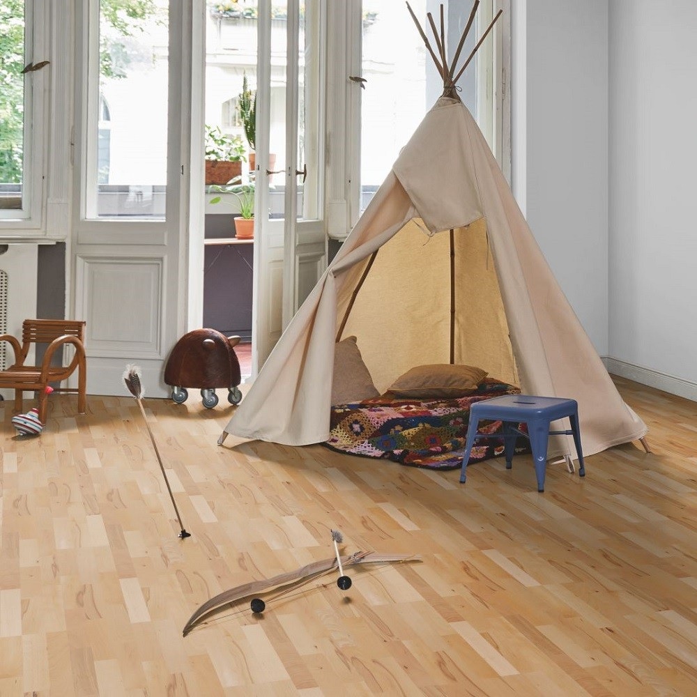 PARADOR Parkett Buche lebhaft Schiffsboden 3-Stab lackversiegelt | Sonderedition | 15 m²-# PARADOR Parkett Buche lebhaft Schiffsboden 3-Stab lackversiegelt | Sonderedition | 15 m²-#