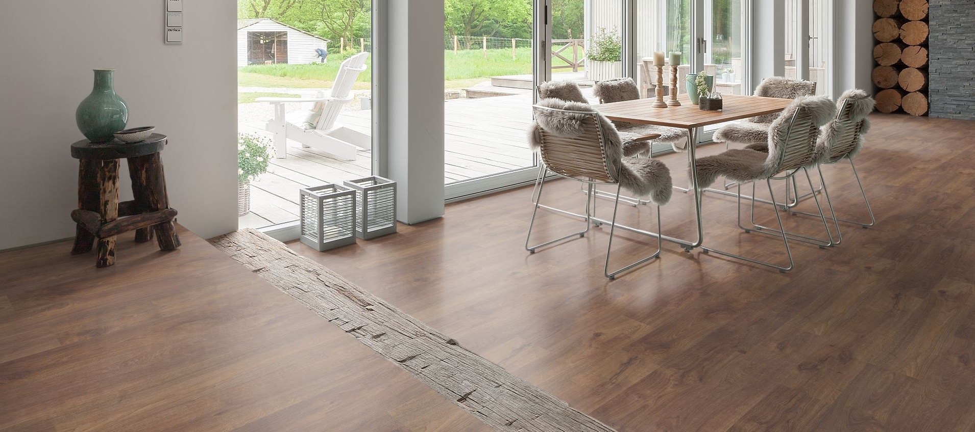 HARO Laminat Eiche kerngeräuchert Landhausdiele 4V | Tritty 75 | 2.Wahl | 15 m²-4018427376932 HARO Laminat Eiche kerngeräuchert Landhausdiele 4V | Tritty 75 | 2.Wahl | 15 m²-4018427376932