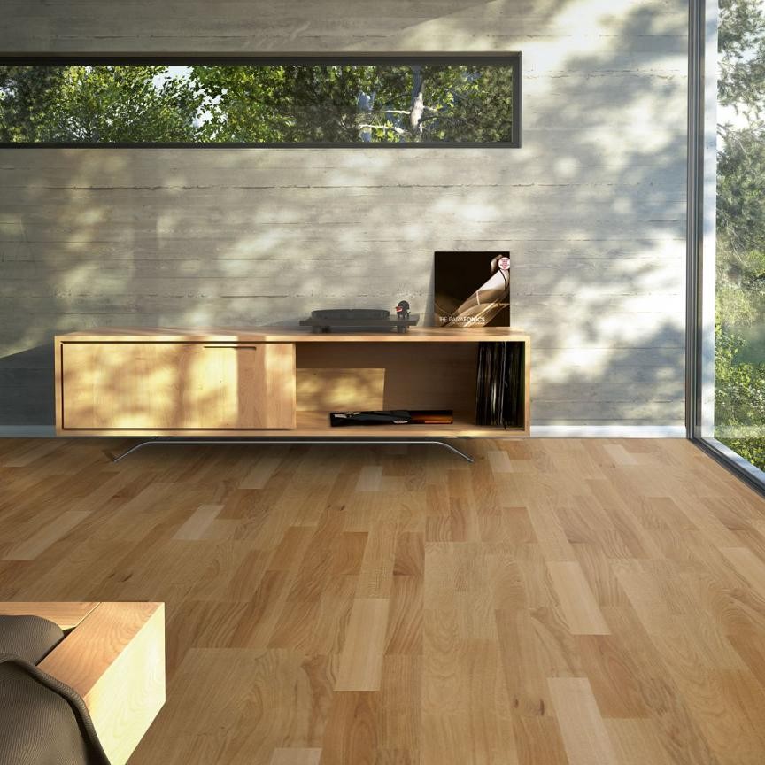 Parkett Eiche Natur Schiffsboden 3-Stab unbehandelt | Classic 3050- guenstig bei bodenverkauf.de kaufen Parkett Eiche Natur Schiffsboden 3-Stab unbehandelt | Classic 3050-