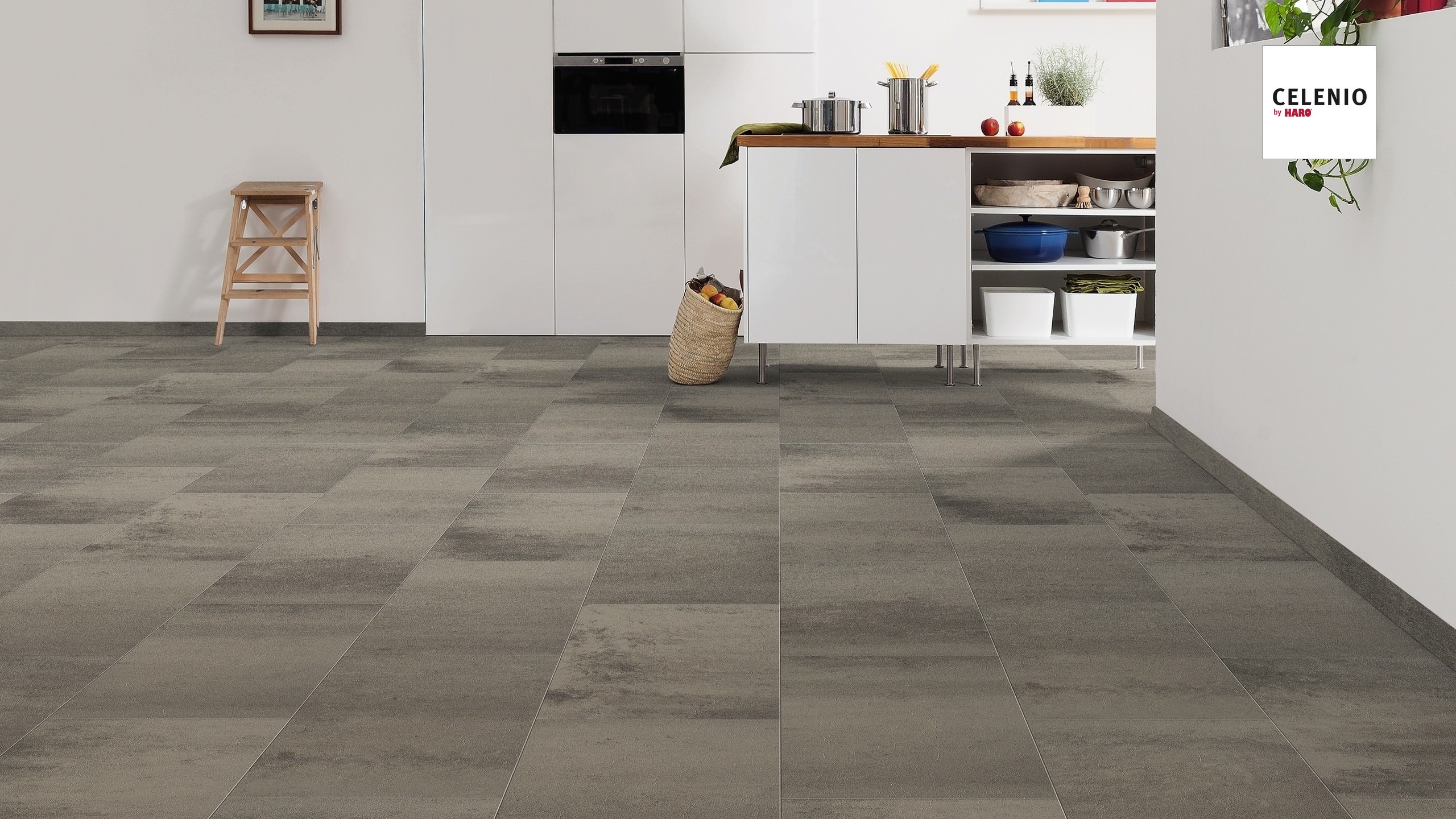 HARO Designboden Athos concrete grey | CELENIO | 11 m²-4018427424060 guenstig bei bodenverkauf.de kaufen HARO Designboden Athos concrete grey | CELENIO | 11 m²-4018427424060