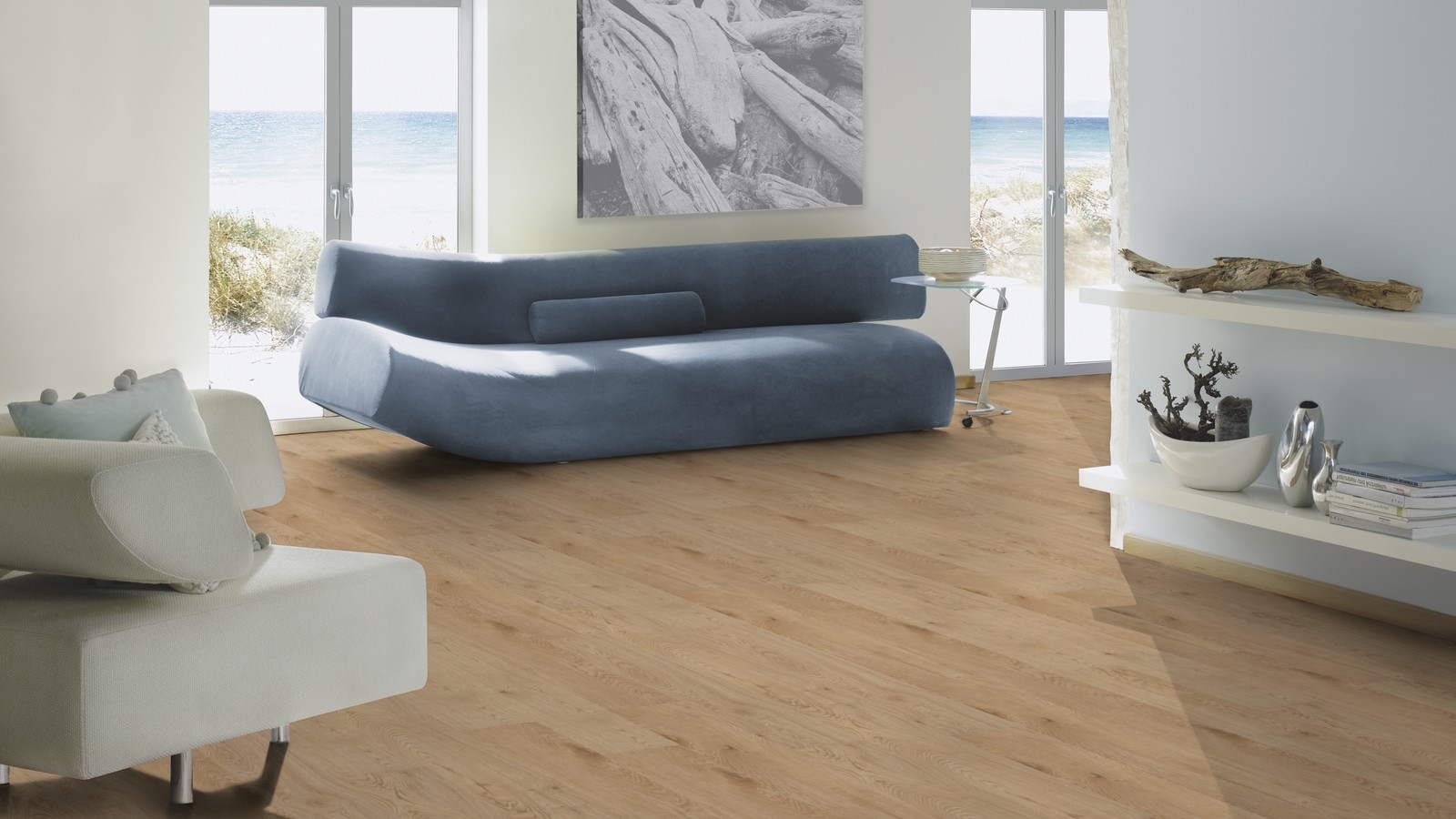 TER HÜRNE Vinylboden Eiche Dublin braun Lange Landhausdiele G02 | Bright Choice Compact-4012853128530