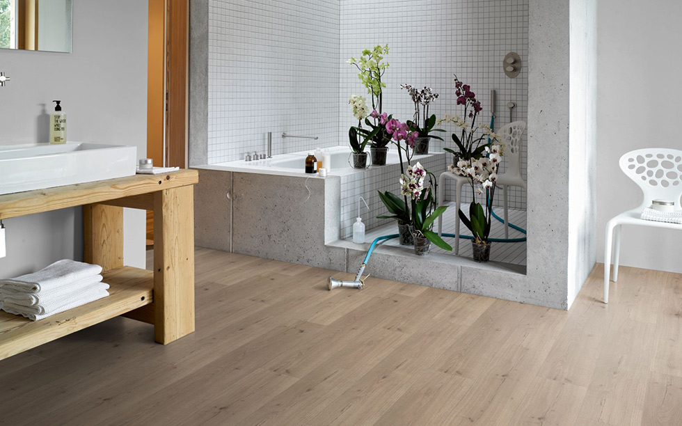 PARADOR Vinylboden Eiche Infinity grau Landhausdiele Lebhafte Struktur 4-seitige Fase | Basic 5.3-4014809237051