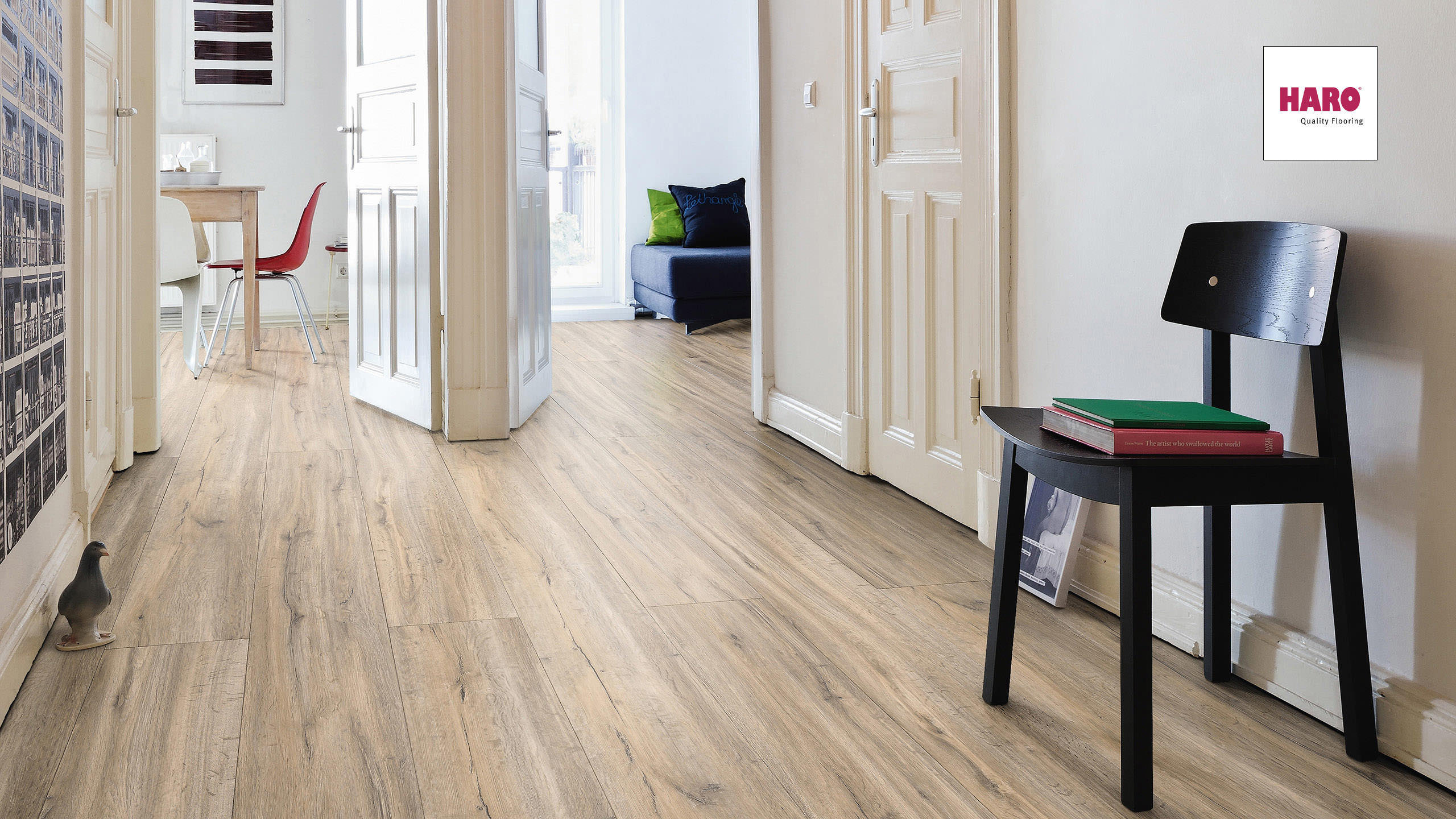 HARO Designboden Steineiche creme Landhausdiele XL | DISANO Classic Aqua | 2. Wahl | 11,5 m²-4018427404864