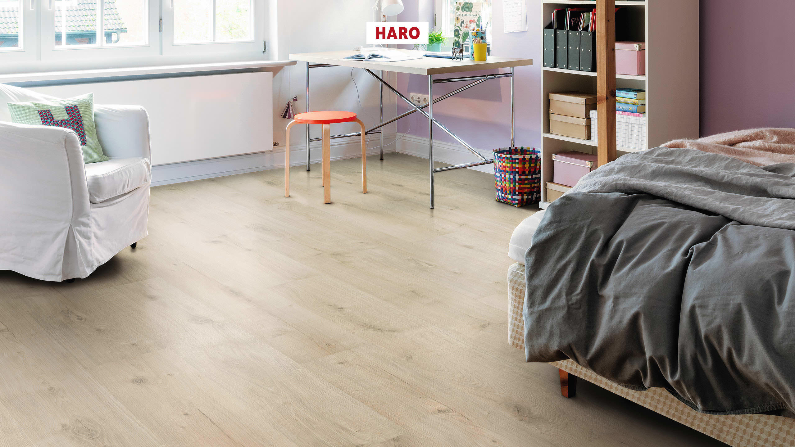 HARO Laminat Eiche Siena samtweiß soft matt Landhausdiele | Sonderedition NKL31-4018427488968 guenstig bei bodenverkauf.de kaufen HARO Laminat Eiche Siena samtweiß soft matt Landhausdiele | Sonderedition NKL31-4018427488968