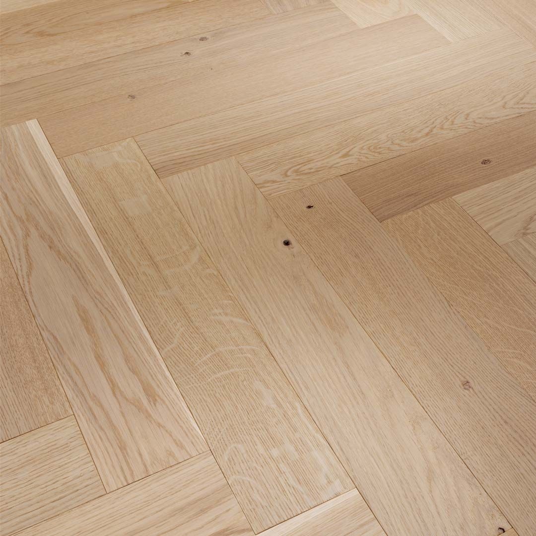 PARADOR Parkett Eiche Pure Fischgrät lackversiegelt Minifase | Sonderedition 2. Wahl | 27 m²-#