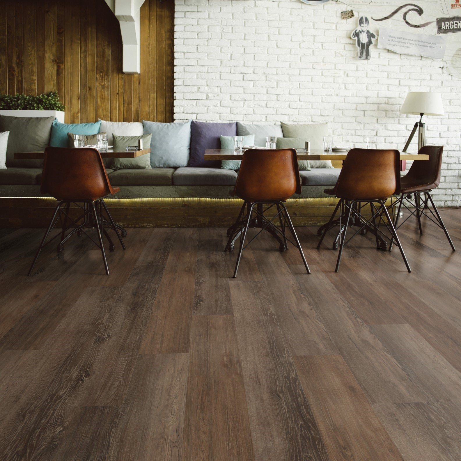 TER HÜRNE Vinylboden Eiche Nairobi braun Landhausdiele I04 | Straight Choice | 20 m²-4012853128523