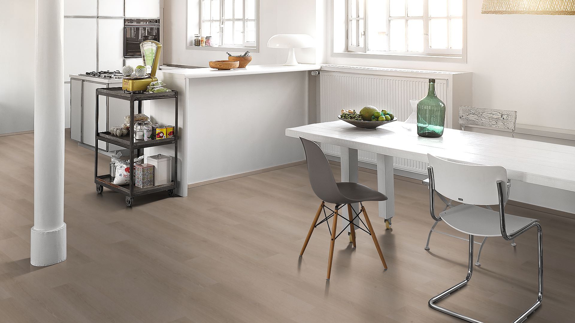 PARADOR Vinylboden Eiche Skyline perlgrau Landhausdiele | Classic 2050-4014809172161
