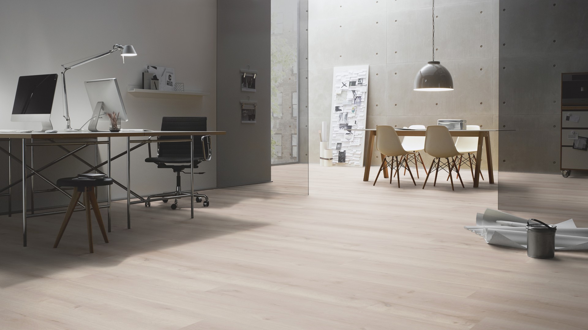 TER HÜRNE Design-Vinylboden Eiche Borkum beige Landhausdiele F04 | Pure Choice Comfort | 30 m²-4012853129865