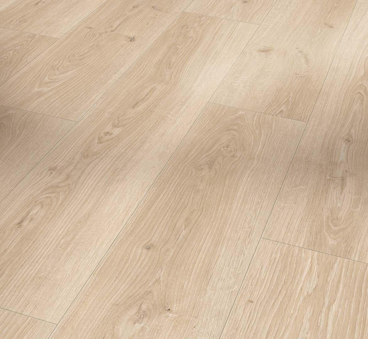 PARADOR Laminat Eiche Studioline geschliffen Landhausdiele V-Fuge | Hydron 600 | 2. Wahl | 28 m²-4014809240631
