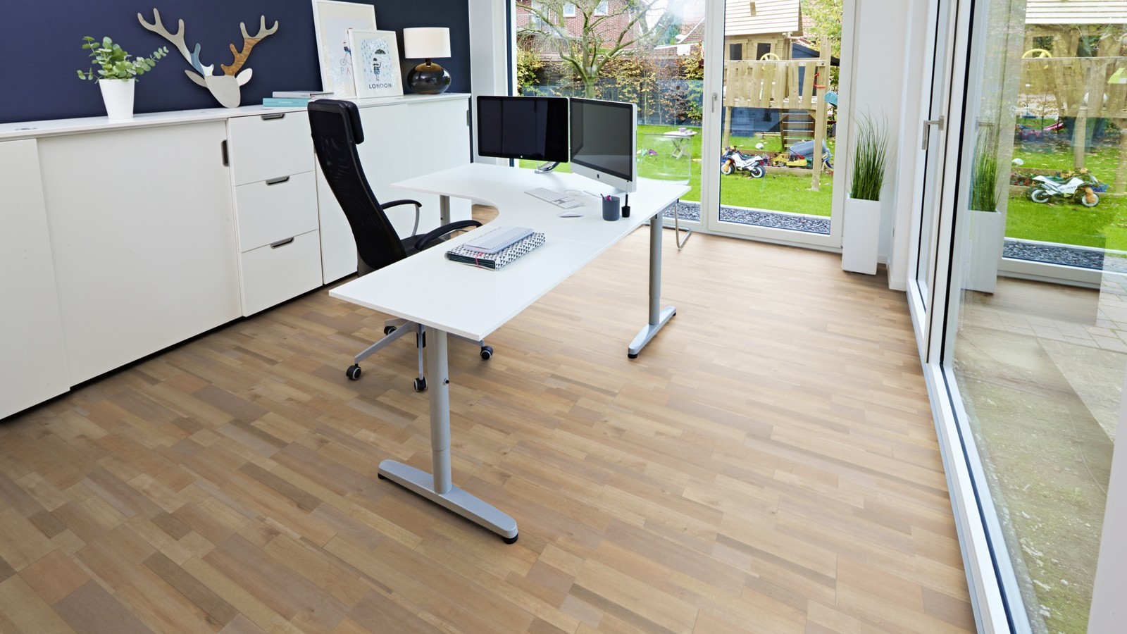 TER HÜRNE Design-Vinylboden Eiche Malmedy beige Mehrstab G07 | Bright Choice Compact-4012853128578