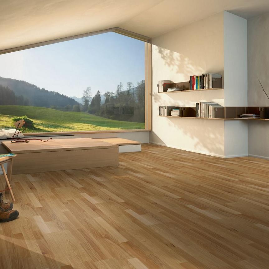 Parkett Eiche Natur Schiffsboden 3-Stab unbehandelt | Classic 3050- guenstig bei bodenverkauf.de kaufen Parkett Eiche Natur Schiffsboden 3-Stab unbehandelt | Classic 3050-