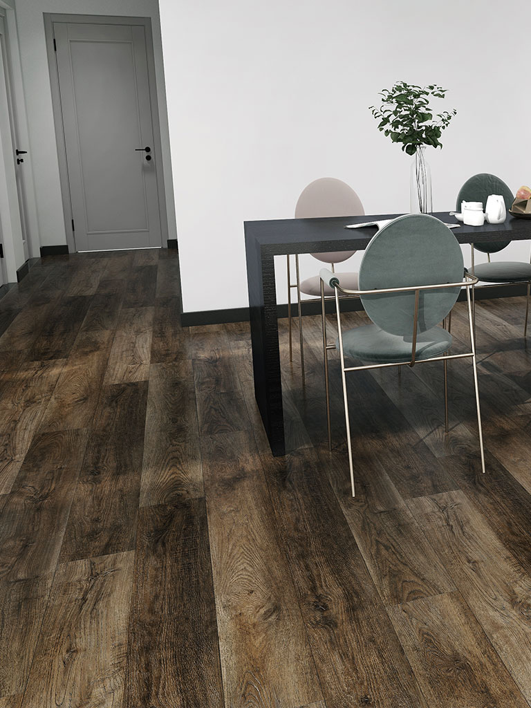 CHECK One Click-Vinylboden Grieben Eiche 2471 Landhausdiele 4V-Fuge | 6 m²-4250055111879