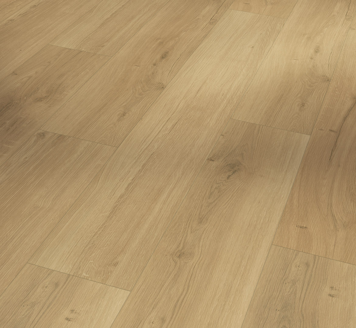 PARADOR Designboden Eiche Aura Landhausdiele Authentische Struktur 4-seitige Fase | Basic