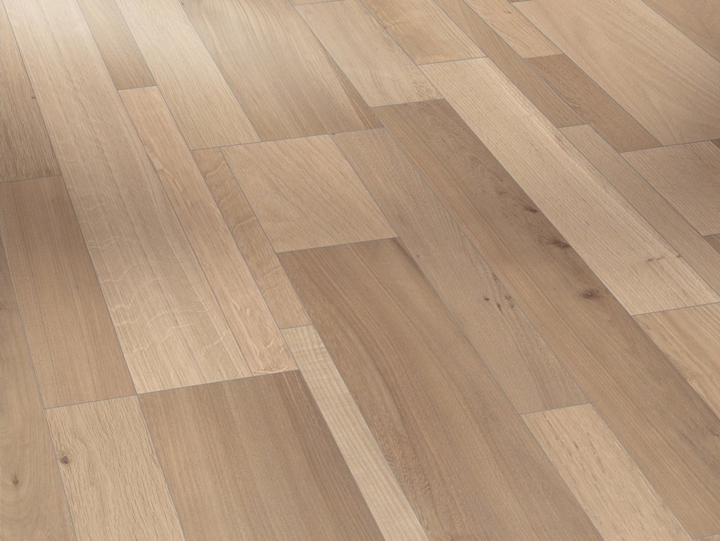 PARADOR Laminat Eiche Mix Schiffsboden 3-Stab Seidenmatte Struktur | Basic 200 | 33 m²-4014809183921