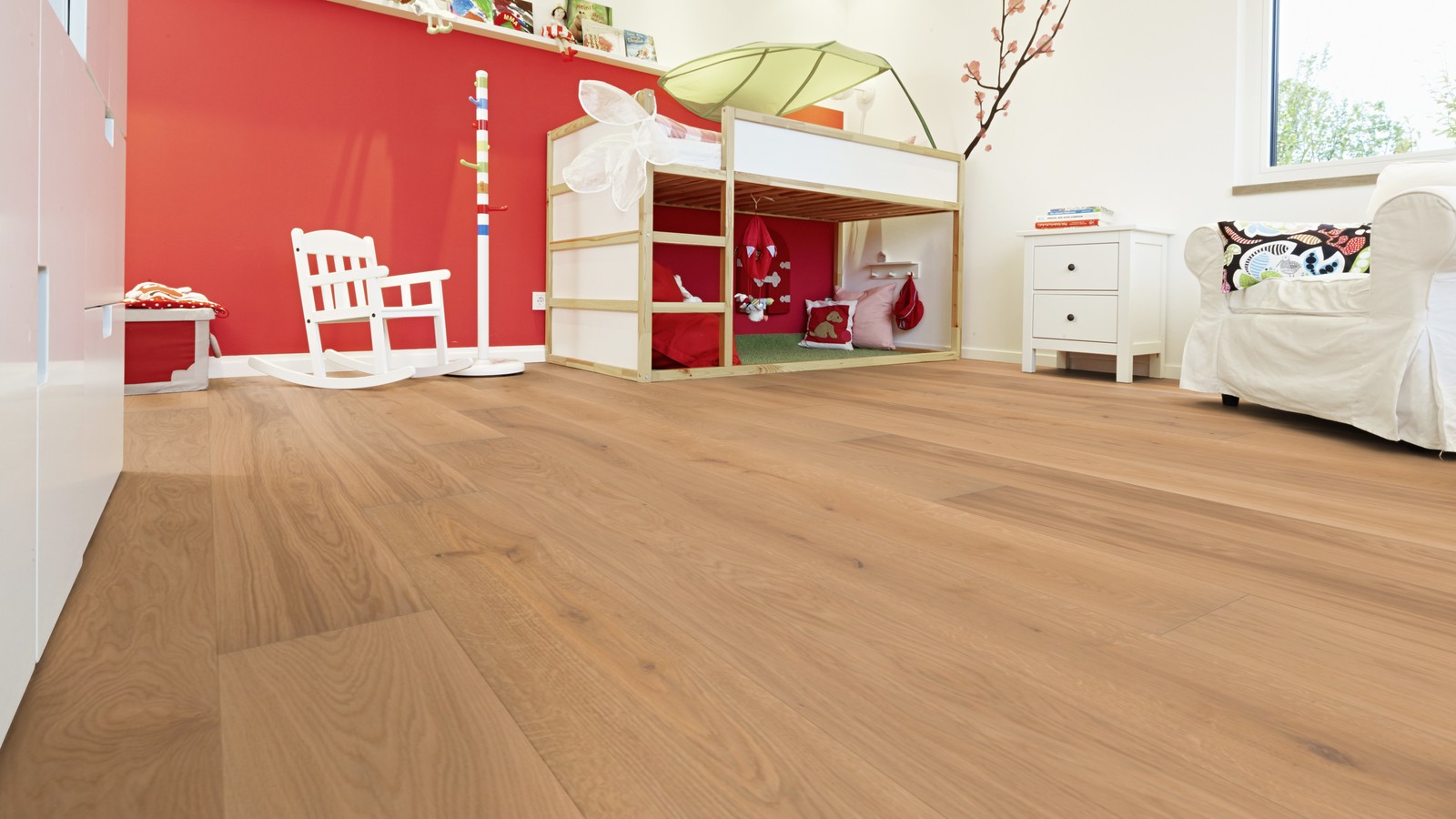PARADOR Parkett Eiche hell Landhausdiele lackversiegelt matt Minifase | Aktionsparkett | 27,5 m²-4014809232087