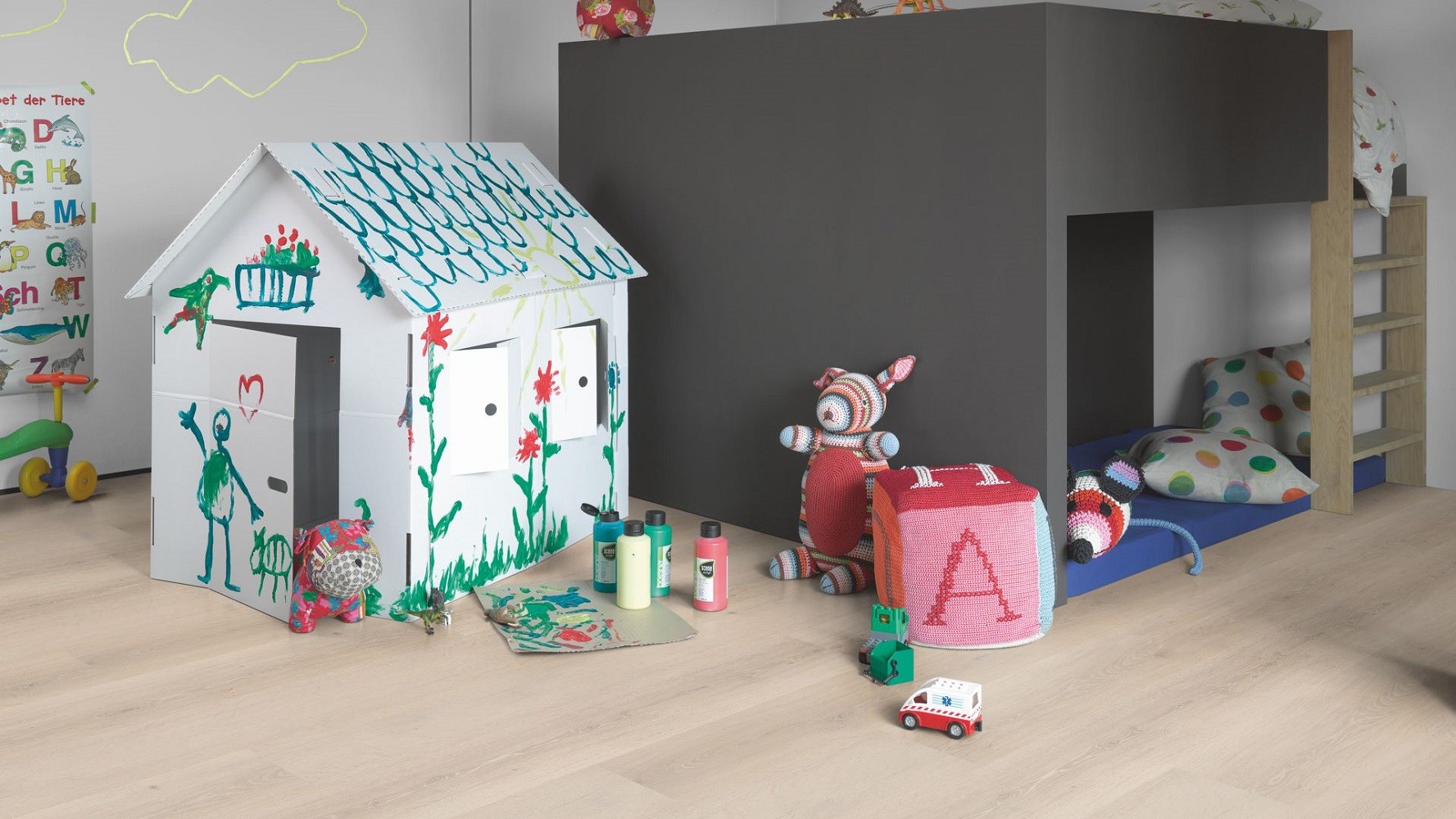 PARADOR Vinylboden Eiche Skyline weiß Landhausdiele Gebürstete Struktur | Basic 5.3-4014809237075 guenstig bei bodenverkauf.de kaufen PARADOR Vinylboden Eiche Skyline weiß Landhausdiele Gebürstete Struktur | Basic 5.3-4014809237075