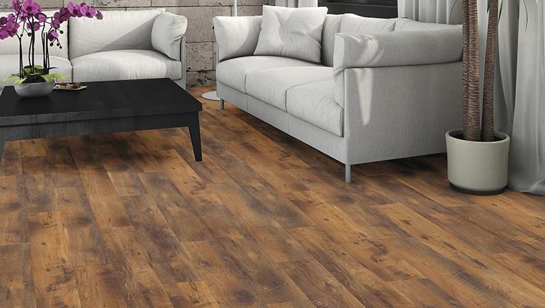 HARO Laminat Eiche Altholz strukturiert matt Landhausdiele 4V | Tritty 100 | 2.Wahl | 13,5 m²-4018427310653