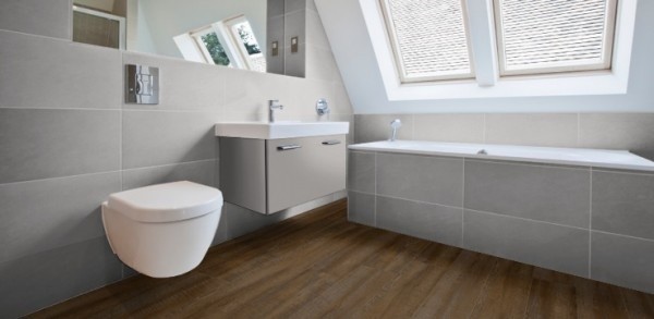 Kann ein Laminatboden in Nassräumen, Bad oder Küche verlegt werden?