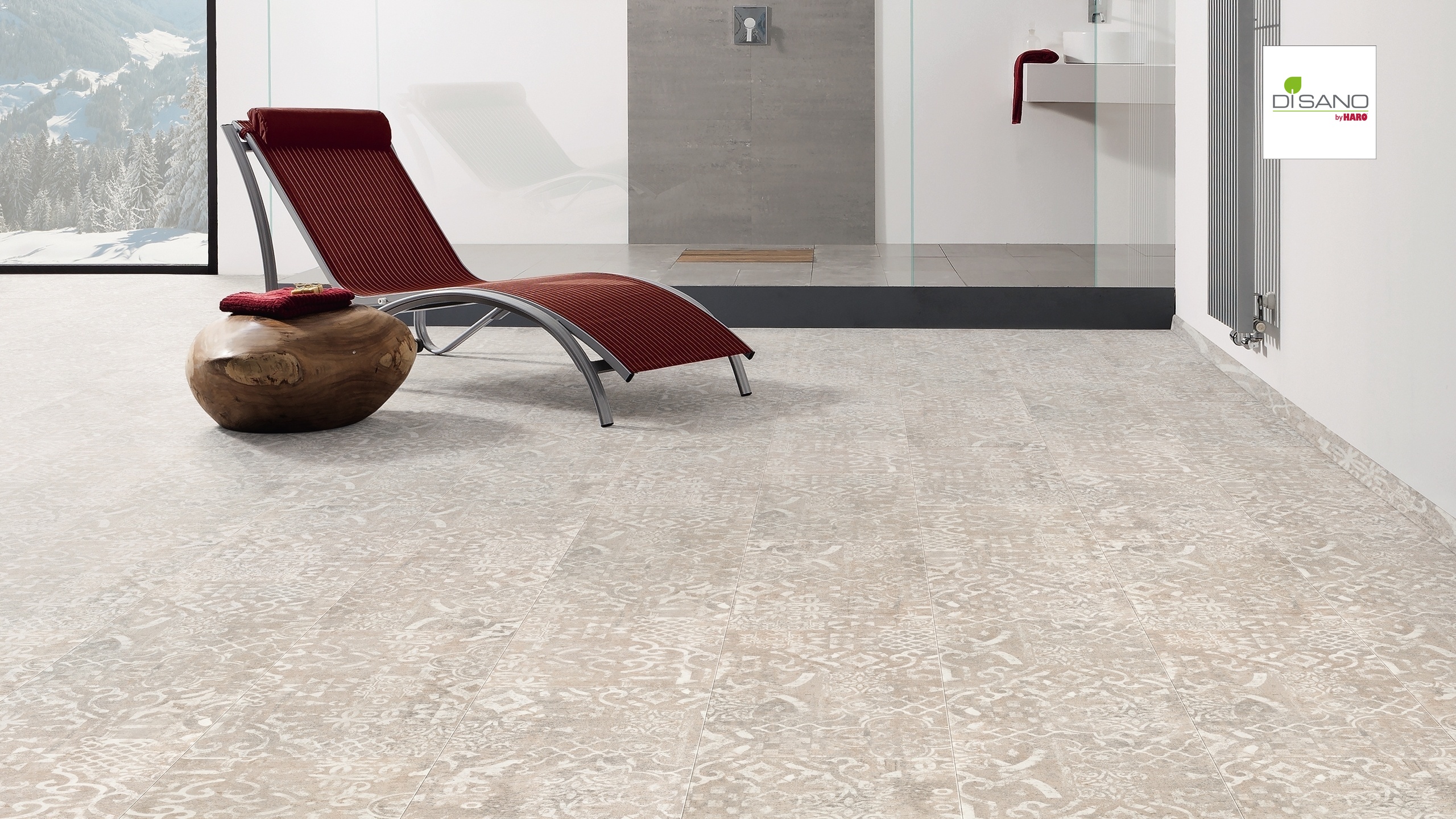 HARO Designboden Piazza 4V Artdesign crema | DISANO SmartAqua | 2. Wahl | 31,5 m²-#