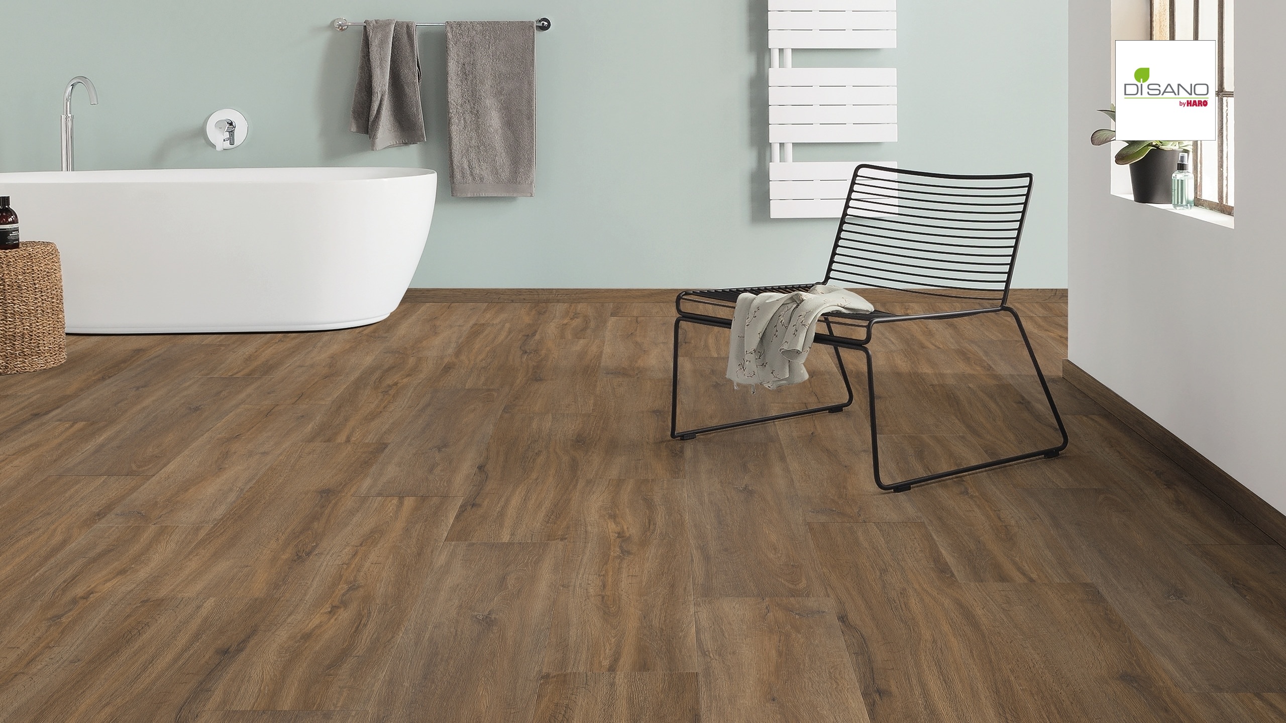 HARO Designboden 4VM Wildeiche strukturiert | DISANO Saphir | 2. Wahl-4018427424718