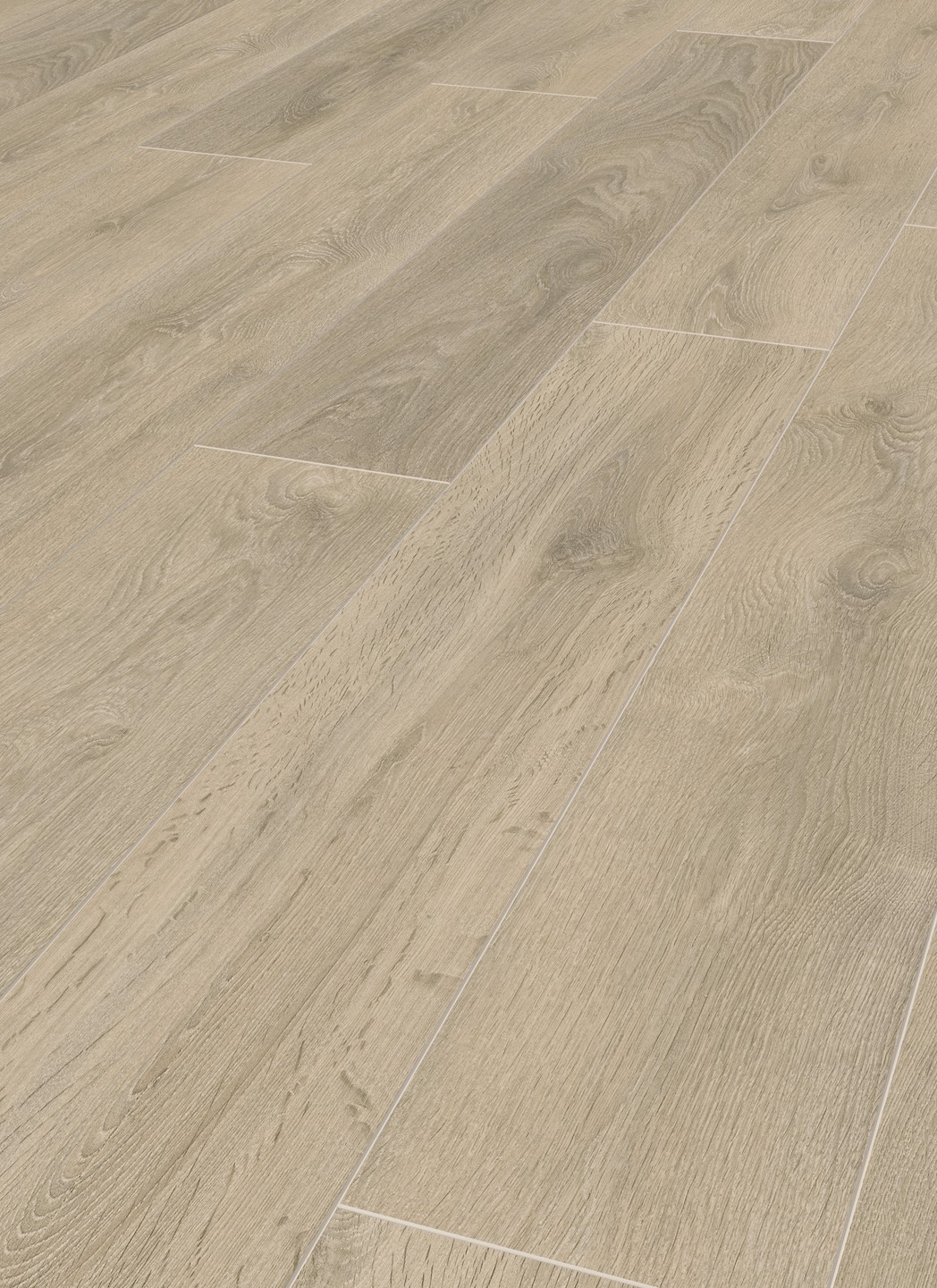 TER HÜRNE Laminat Eiche sandbraun Landhausdiele 2-seitige V-Fuge | 19 m²-4012853074004