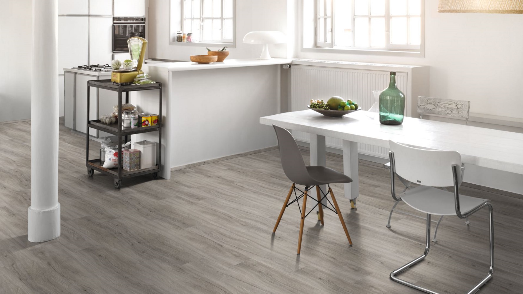 PARADOR Vinylboden Eiche mittelgrau Landhausdiele | Click In-4014809200512 guenstig bei bodenverkauf.de kaufen PARADOR Vinylboden Eiche mittelgrau Landhausdiele | Click In-4014809200512