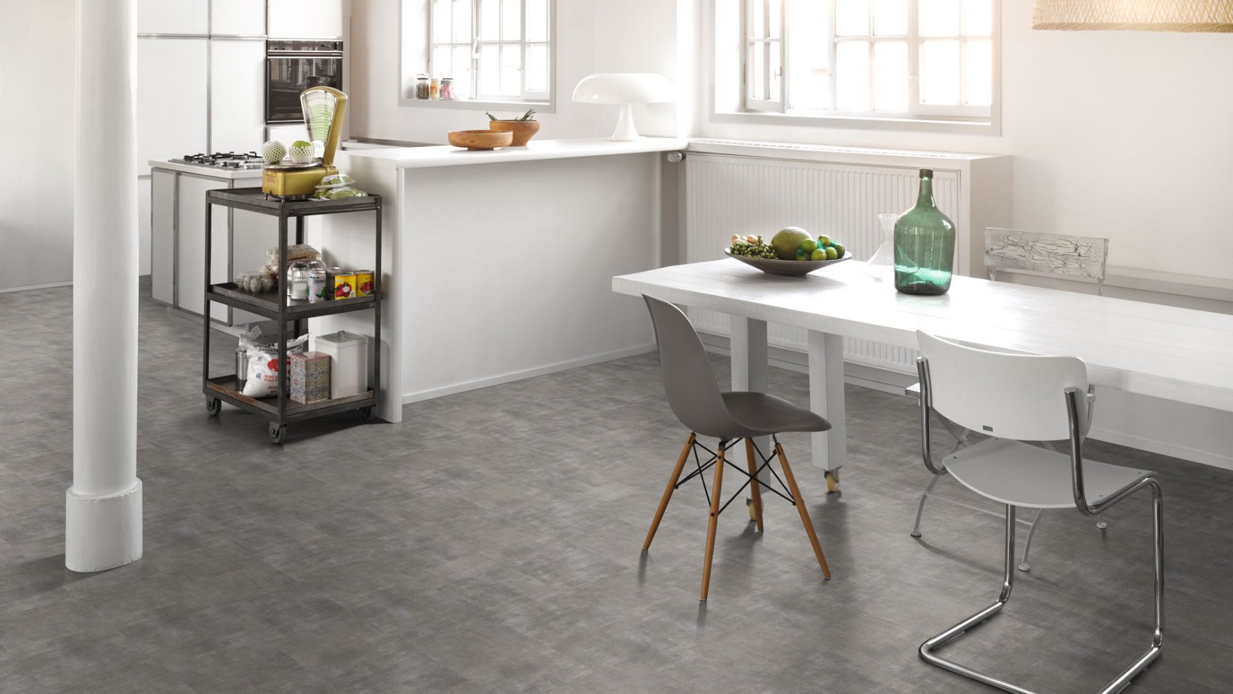 PARADOR Vinylboden Mineral grey Mineralstruktur | Basic 30 | 9 m²-4014809191735
