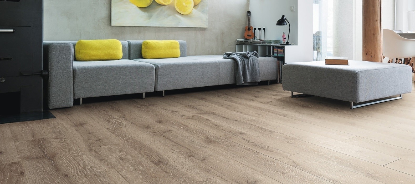 HARO Laminat Eiche nevara gekalkt Landhausdiele | Tritty 100 Gran Via | 10 m²-4018427379766