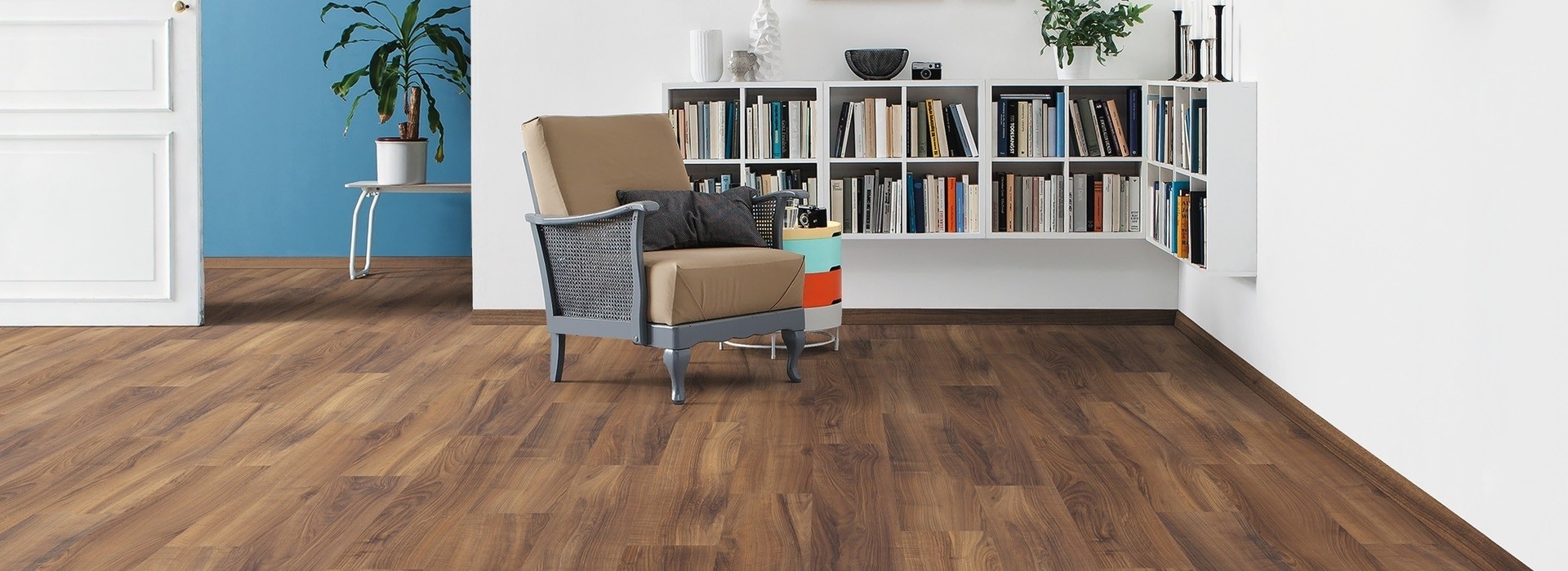 HARO Laminat Italienischer Nussbaum Landhausdiele | Tritty 100 | 2.Wahl | 31 m²-4018427310691