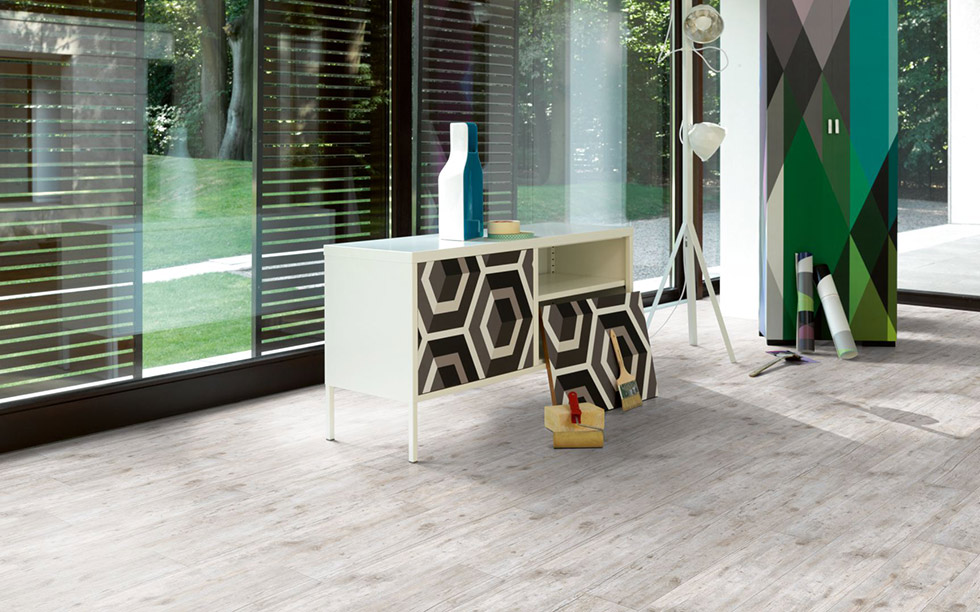 PARADOR Vinylboden Altholz geweißt Landhausdiele Gebürstete Struktur | Classic 2050-4014809160151