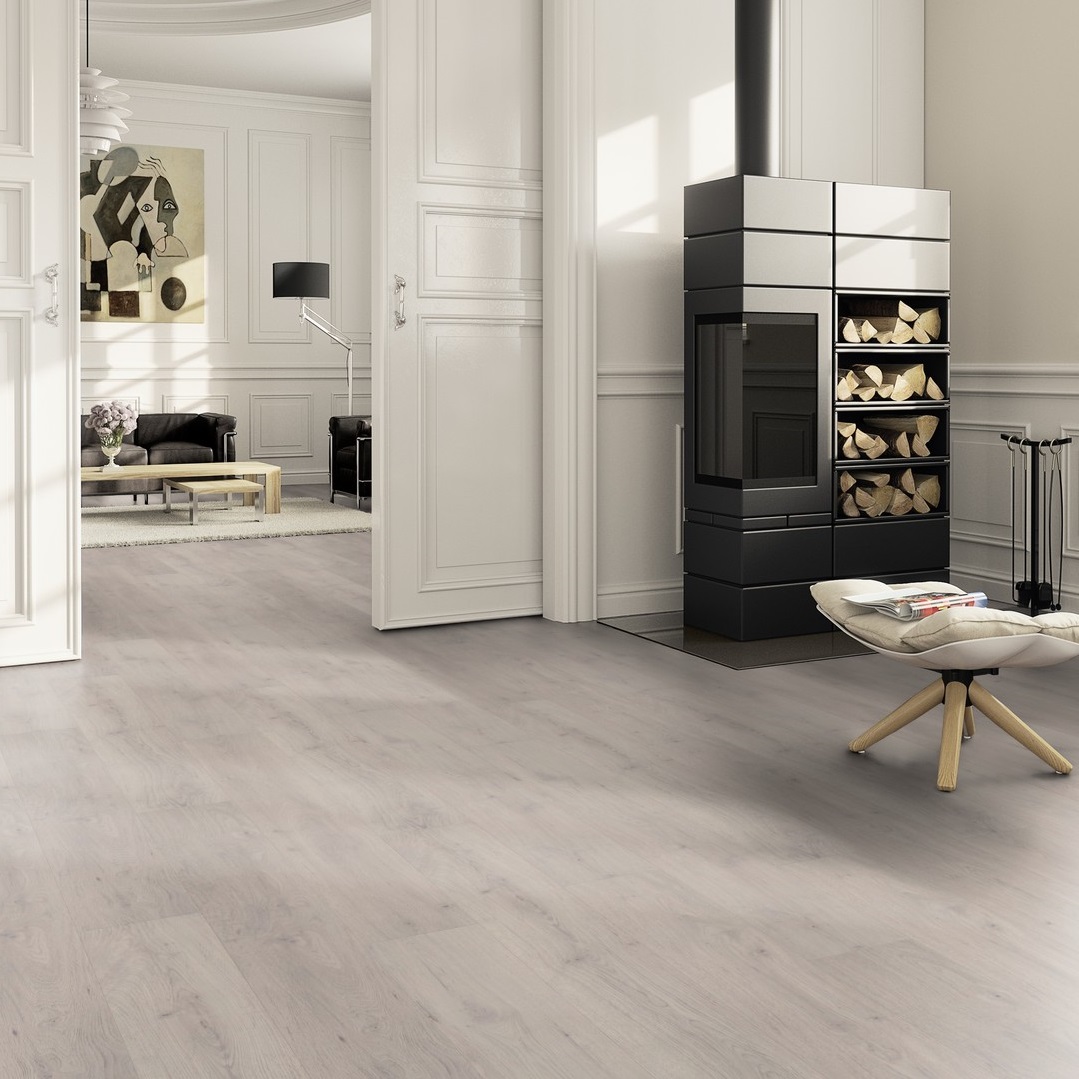 TER HÜRNE Design-Vinylboden Eiche Helsinki weiß Landhausdiele F03 | Pure Choice Comfort | 8,5 m²-4012853119682