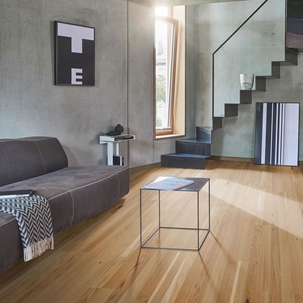 PARADOR Parkett Eiche lebhaft Schiffsboden 3-Stab lackversiegelt | Sonderedition | 2. Wahl | 8 m²-#