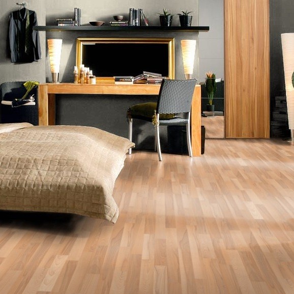 HARO Laminat Kernbuche Pore Schiffsboden 3-Stab | Tritty 75 | 2.Wahl-4018427320713