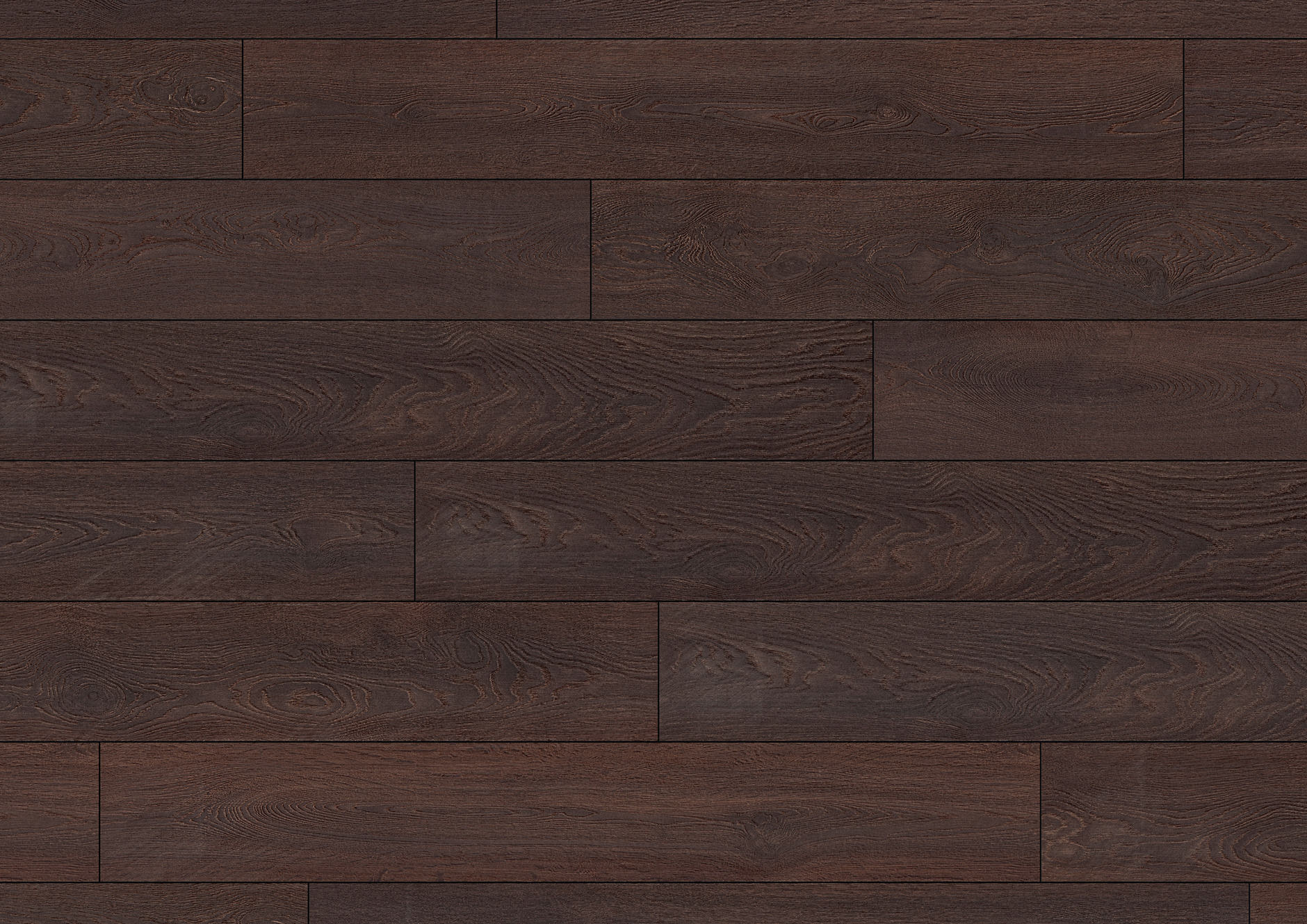 TER HÜRNE Laminat Eiche tiefbraun Landhausdiele 4-seitige V-Fuge F12 | Classic Line-4012853120930