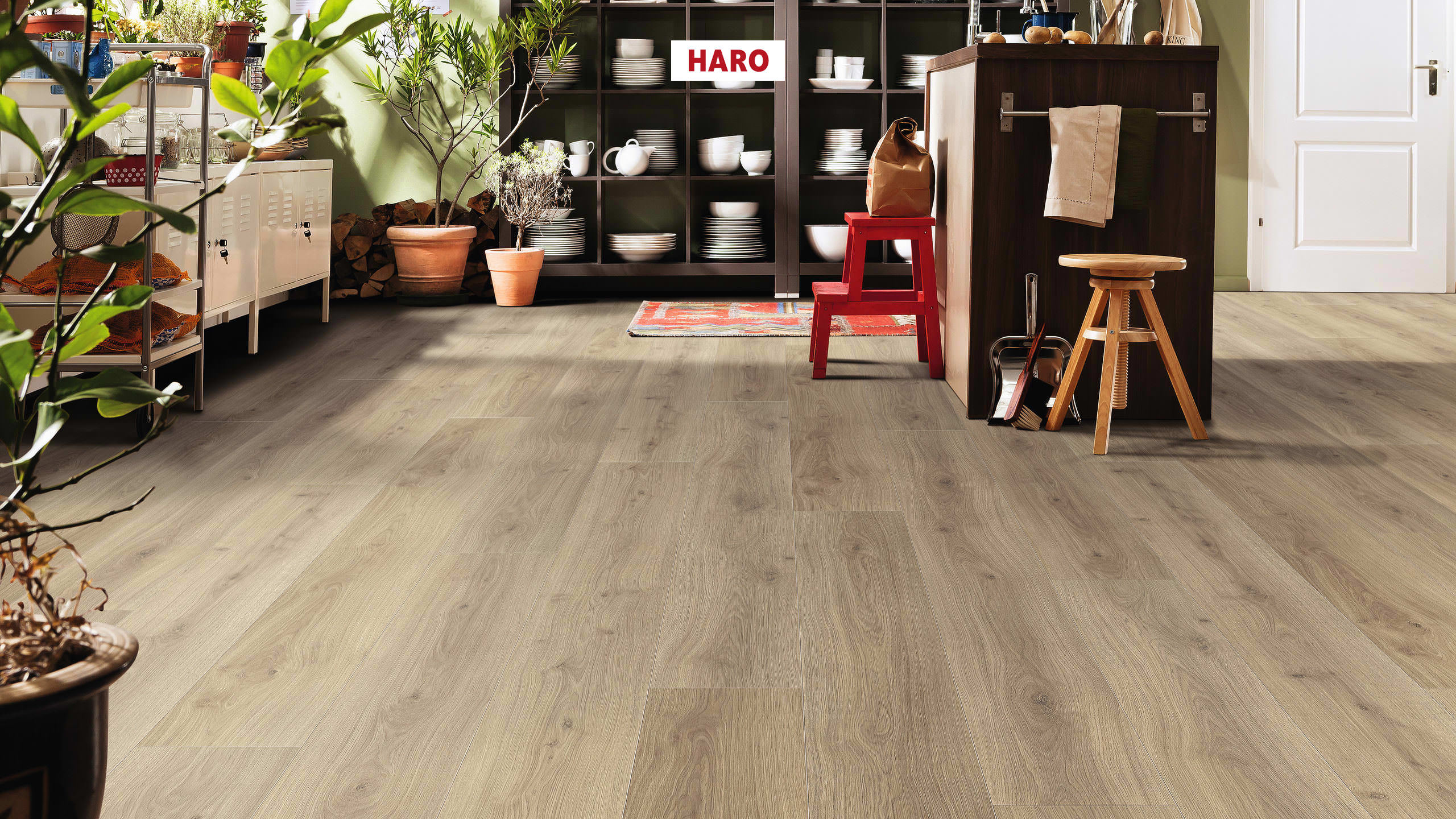 HARO Laminat Eiche Emilia puro Landhausdiele | Tritty 200 Aqua Gran Via | 2.Wahl | 34 m²-4018427458355