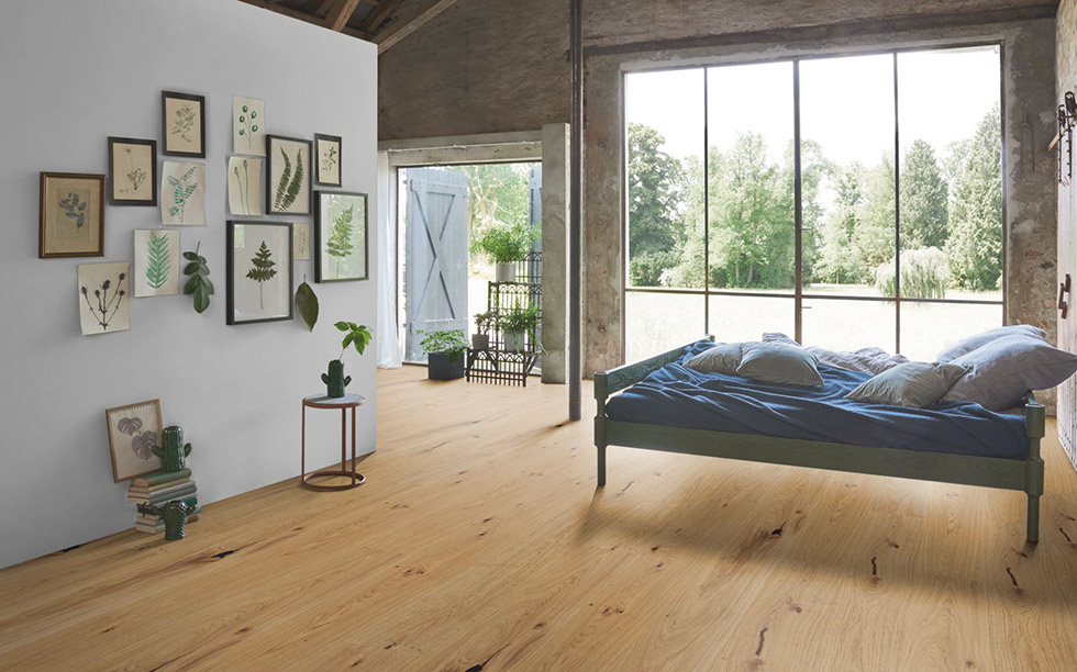 PARADOR Parkett Eiche Großdiele lackversiegelt matt umlaufende Minifase | Markenaktion | 14 m²-4014809188056