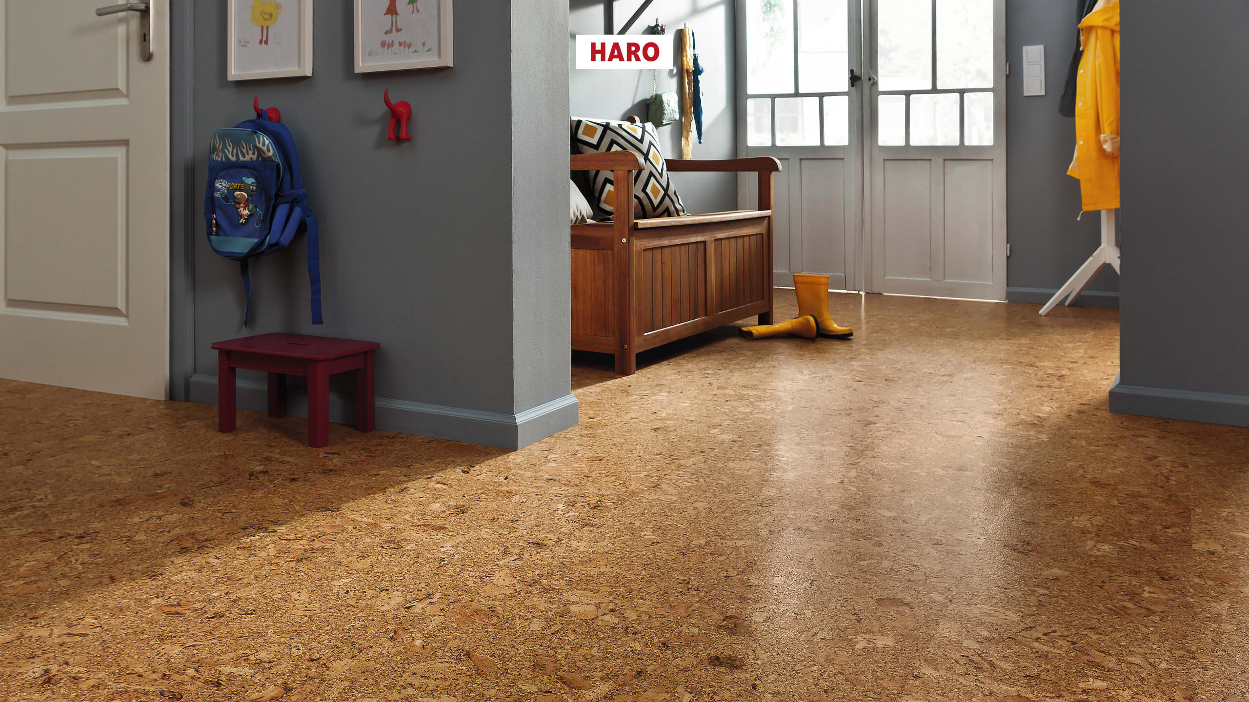 HARO Korkboden Lagos natur Permadur | Corkett | 2. Wahl-4018427467319