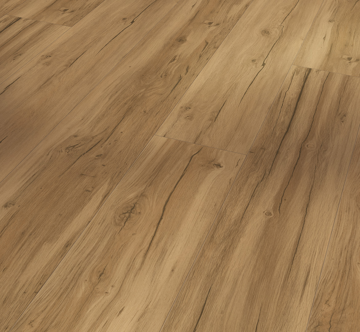 PARADOR Vinylboden Eiche Memory natur Schlossdiele 4-seitige Fase | Trendtime 6 | 2. Wahl | 14 m²-4014809237617