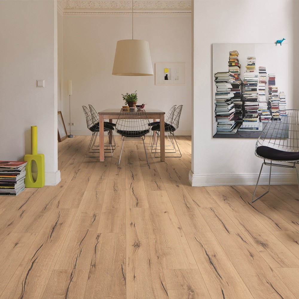 HARO Laminat Eiche italica creme Landhausdiele 4V | Tritty 75 | 2.Wahl | 23,5 m²-4018427349752