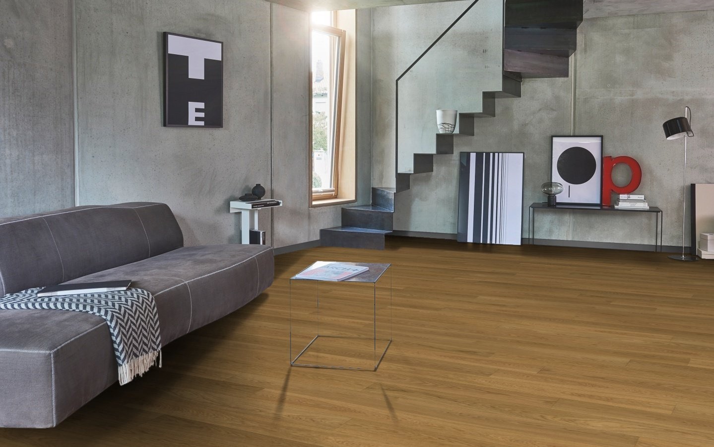PARADOR Furnier-Parkett Eiche Landhausdiele 4-seitige Minifase | Trendtime Sonderedition | 20 m²-#