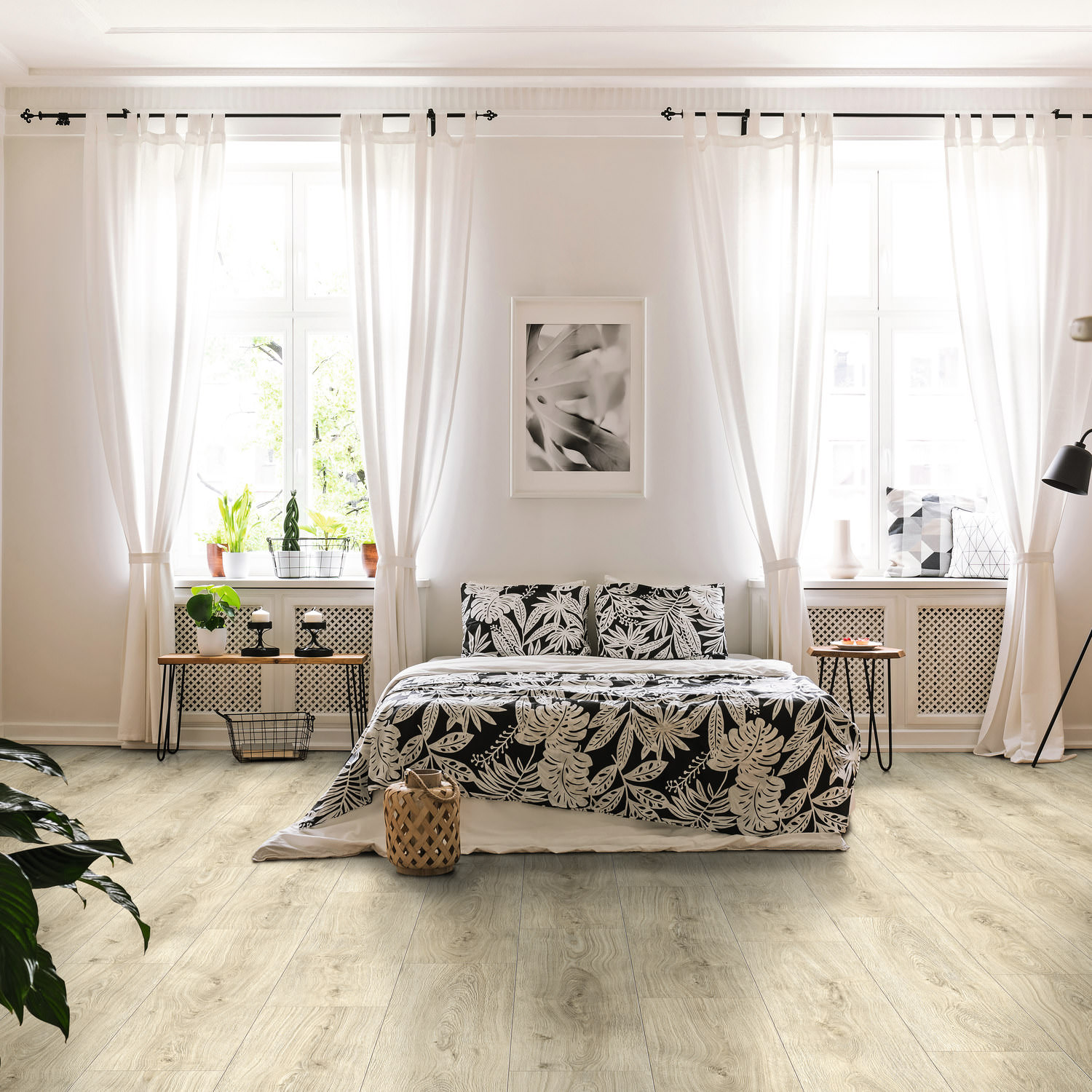 HARO Designboden Eiche Sheffield cremeweiß Landhausdiele XL 4V | Sonderedition DISANO Life-#