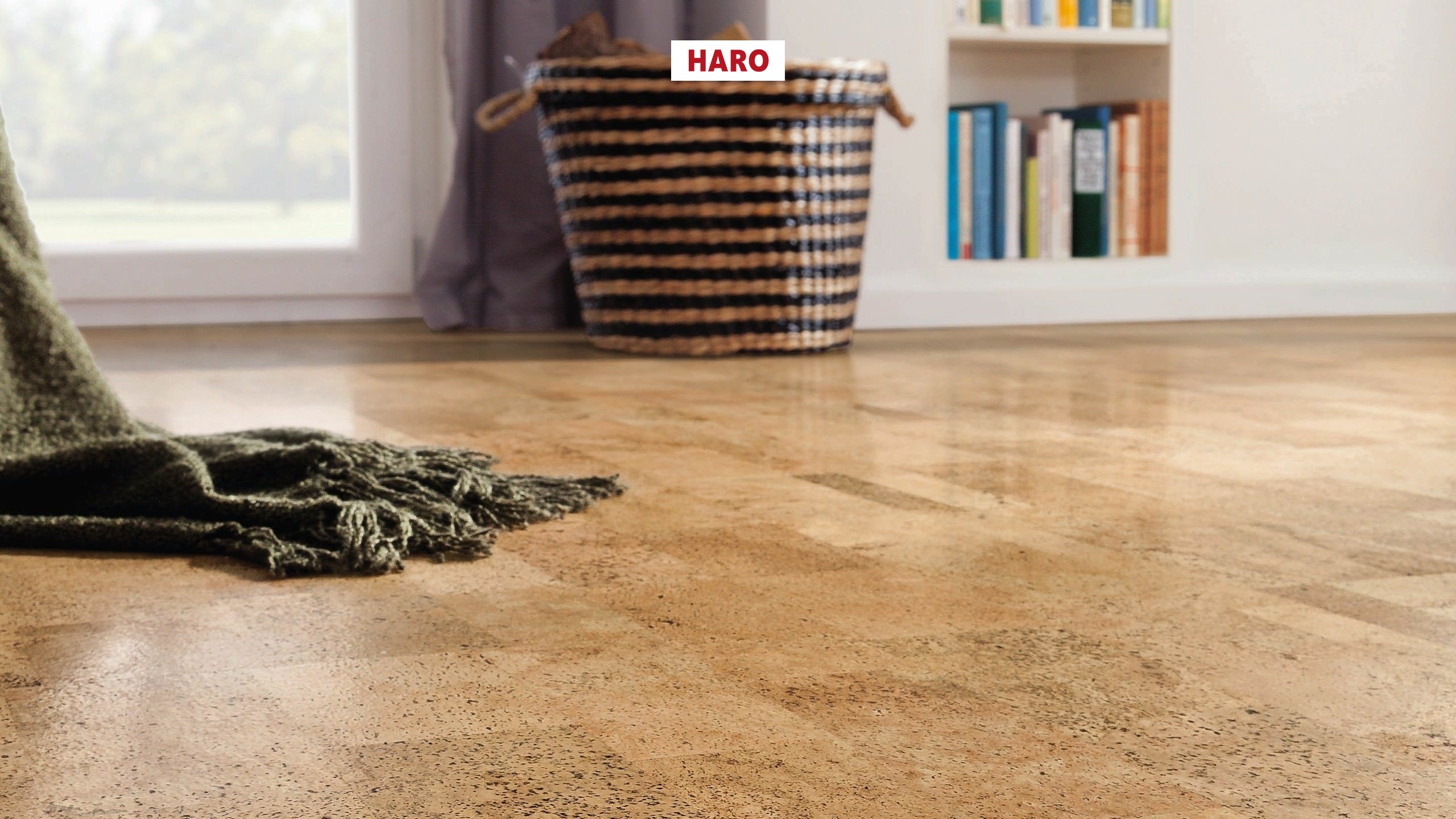 HARO Korkboden Ronda natur permaDur Top Connect | Corkett-4018427467326