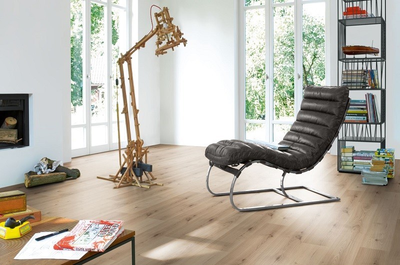 PARADOR Laminat Wildkirsche hell Landhausdiele Gebürstete Struktur | Classic 1050 | 19 m²-4014809161653