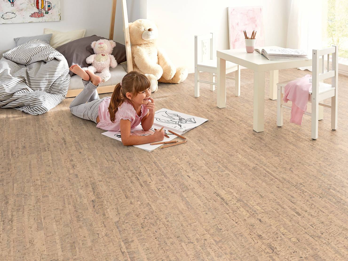 AMORIM Korkboden Almada Beige | Corklife Studiostyle | 21 m²-5602190307843