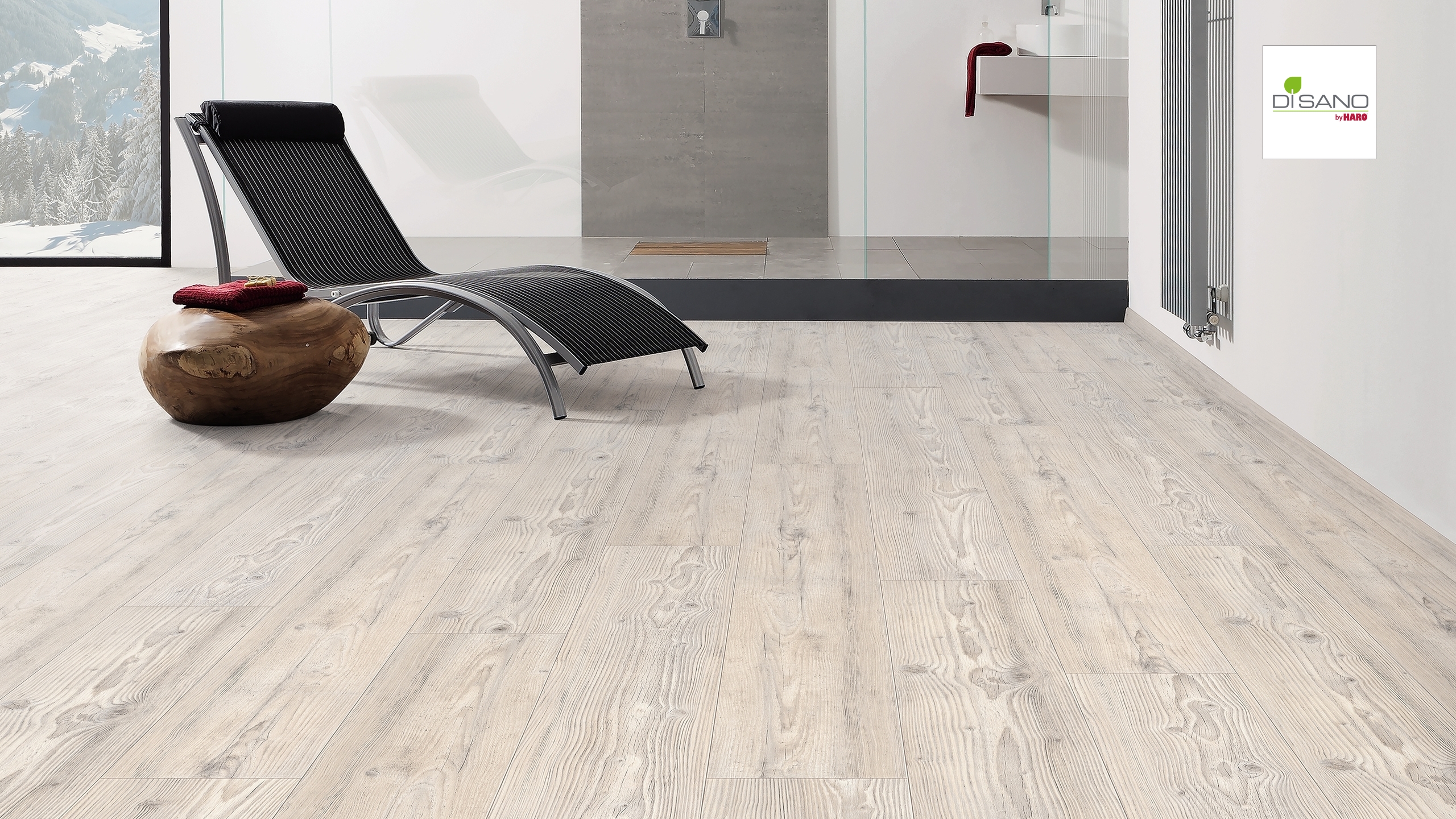 HARO Vinylboden Pinie Nordica Landhausdiele XL | DISANO Classic Aqua | 2. Wahl | 14 m²-4018427409388