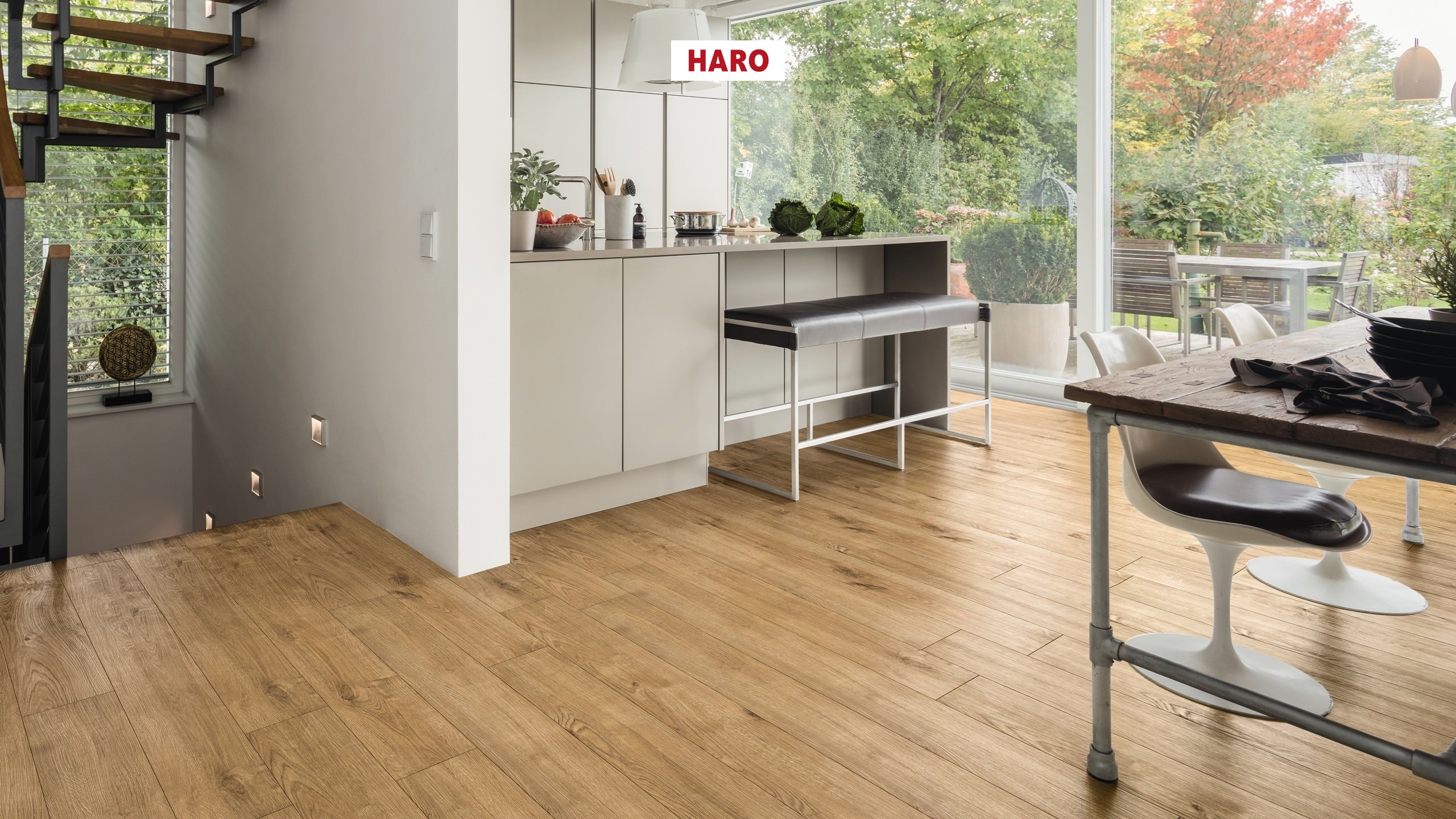 HARO Korkboden Eiche Portland naturell strukturiert | Arteo XL 4V | 14 m²-4018427505820